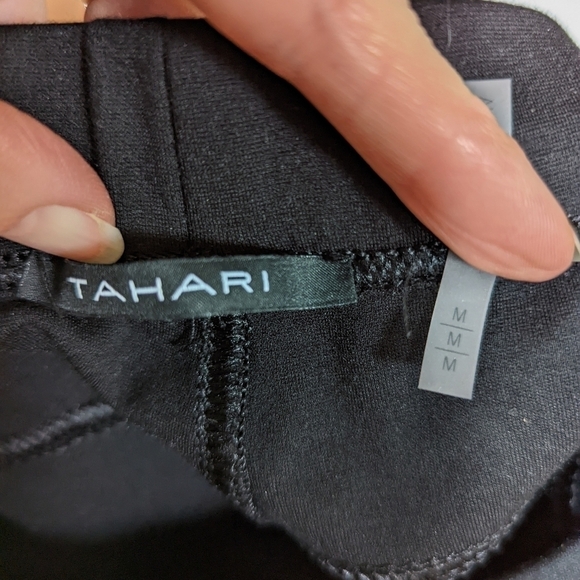 TAHARI women's black office work pants medium - Picture 4 of 11